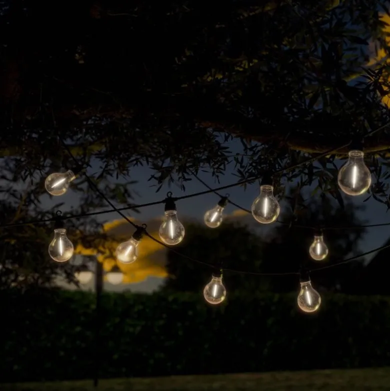 LED lyslenke startsett stor 8 m klar