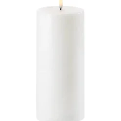 LED-lys 25x10 cm hvit