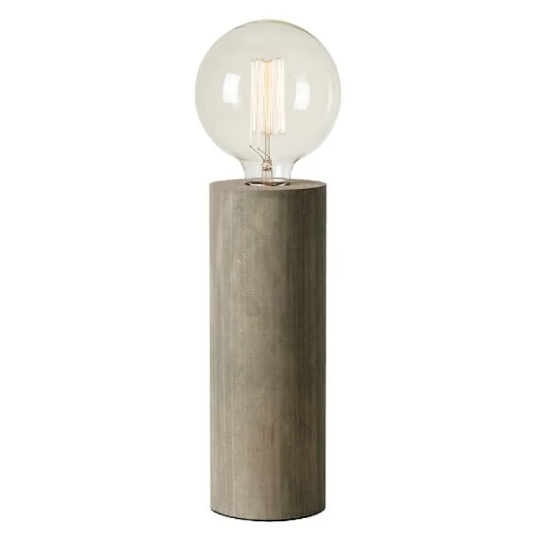 Legna bordlampe 28 cm gråbeiset