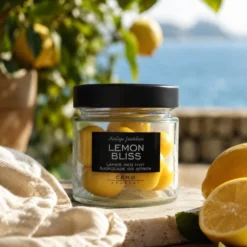 Lemon Bliss lakris med hvit sjokolade og sitron