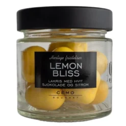 Lemon Bliss lakris med hvit sjokolade og sitron