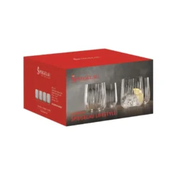 Lifestyle whiskyglass 34 cl 4 stk