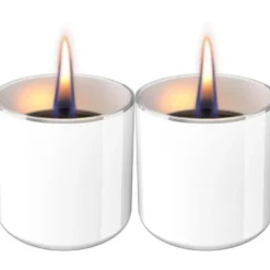 Lilly lyslykt 2 stk 0,15L hvit