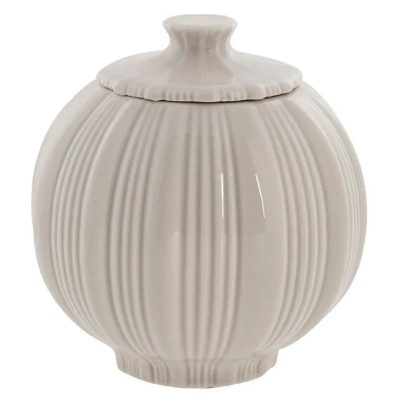 Lily krukke 11 cm brun sand