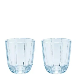 Lily vannglass 32 cl 2 stk blue iris