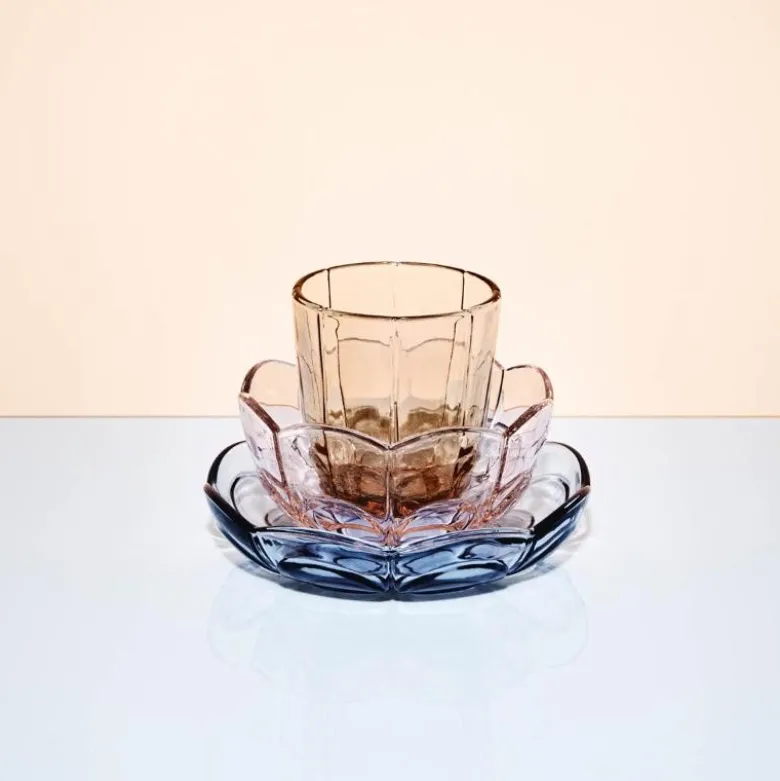 Lily vannglass 32 cl 2 stk toffee rose