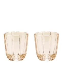 Lily vannglass 32 cl 2 stk toffee rose