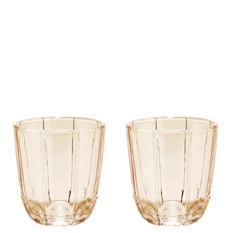 Lily vannglass 32 cl 2 stk toffee rose