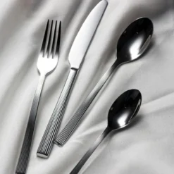 Line skje 21 cm blank