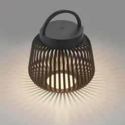 Lito LED lykt XS 13,5 cm 12 cm sort