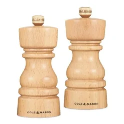 London salt- og pepperkvern 13 cm 2 stk bøk