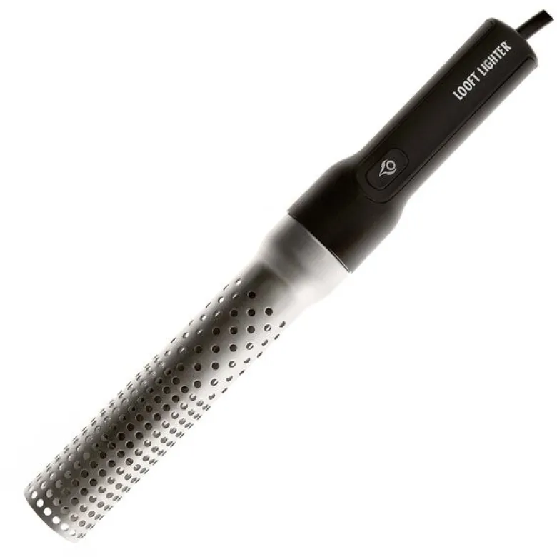Looftlighter Classic elektrisk grilltenner 46x7 cm svart/grå