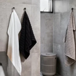 Lopp magnetisk håndklestropp 2 stk olivengrønn