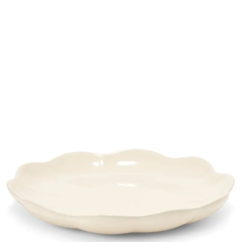 Lotus asjett 22 cm krem