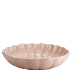 Lotus pastatallerken 21,5 cm støvet rosa