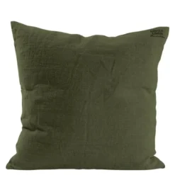 Lovely putetrekk lin 50x50 cm Jeep Green