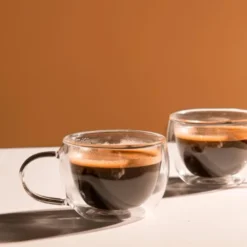 Lundi espressokopp 10 cl 2 stk klar