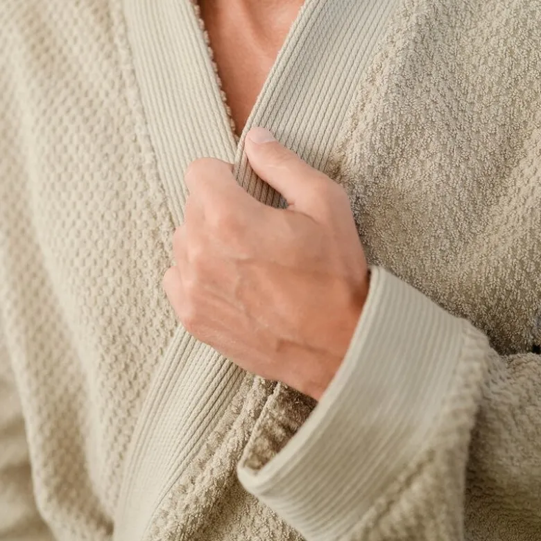 Luno morgenkåpe herre L/XL beige