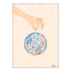 Lydia Ellen Design poster 50x70 cm disco