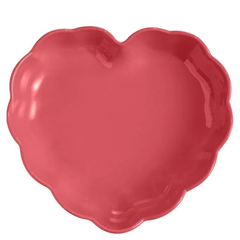 Madeleine ildfast form hjerte 26,5 cm 1,8L Bubbelgum