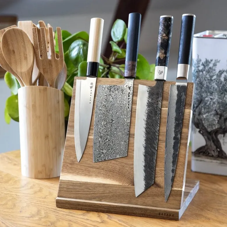 Magnetisk knivholder 24 cm akasie