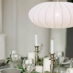 Mamsell taklampe 55 cm hvit