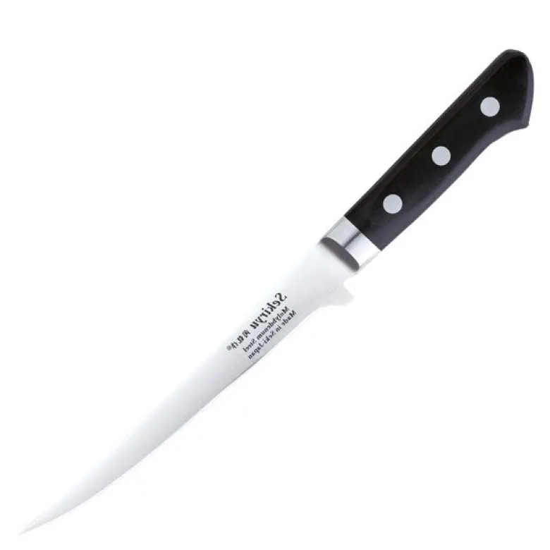 Master filetkniv 18 cm 29,5 cm blank/svart