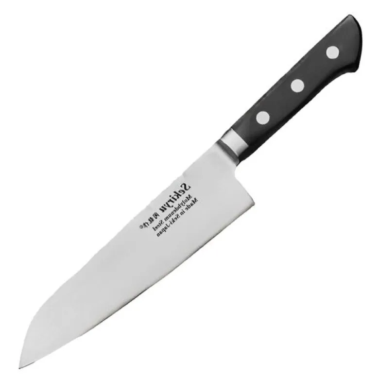 Master santokukniv 18 cm svart