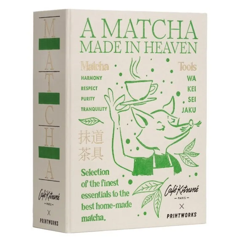 Matcha sett Cafe Kitsuné x Printworks