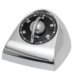 Mekanisk timer 60 min aluminium