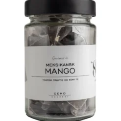 Meksikansk mango te i pyramideposer