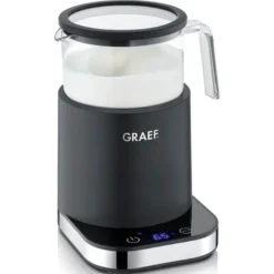Melkeskummer med uttakbar glassbeholder 400 ml svart