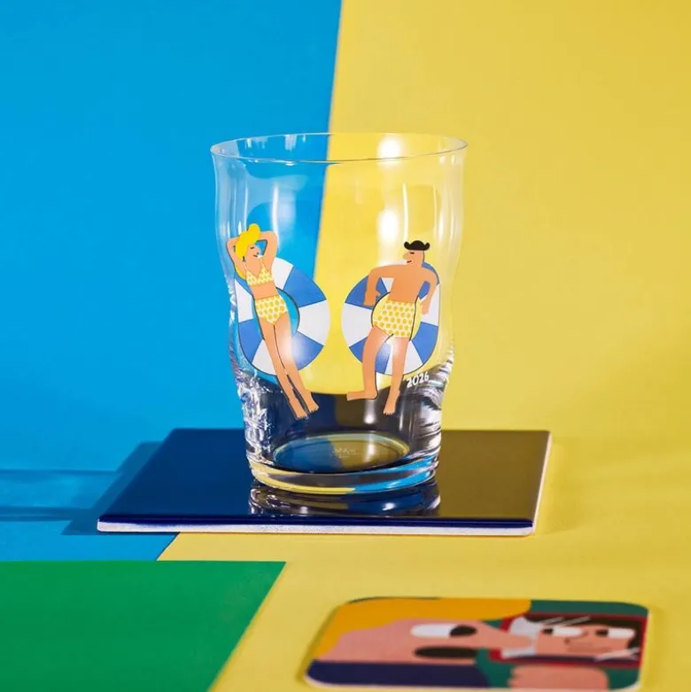 Mikkeller pint beer glass 2026 40 cl klar m/dekor