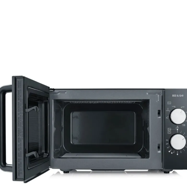 Mikrobølgeovn MW7762 med glassbunn og grill 20L 800W