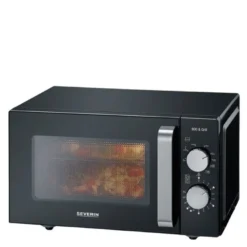 Mikrobølgeovn MW7762 med glassbunn og grill 20L 800W