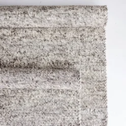 Milo ull gulvløper 70x140 cm melert gråbrun