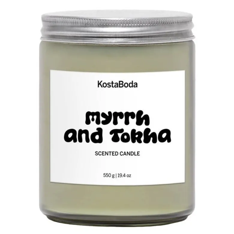 Mind duftlys 13 cm Myrrh & Tokha