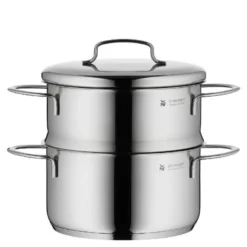 Mini dampkoker med lokk 1,5L 16 cm