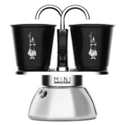 Mini Express espressokanne 2 kopper 100 ml stål