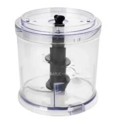 Minihakker med 4 kniver svart