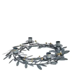 Mistlia adventsstake 34x7 cm antikk grå