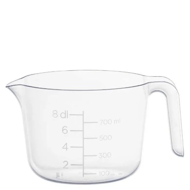 Målebeger 0,8L klar