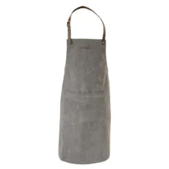 Moi forkle canvas grå/brun