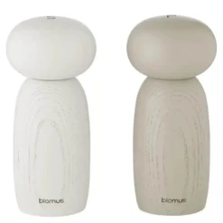 Moli salt- og pepperkvern 13 cm beige/brun