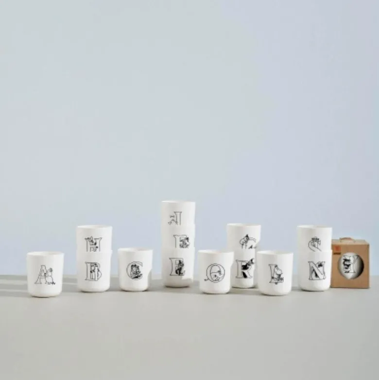 Moomin ABC krus C 20 cl hvit