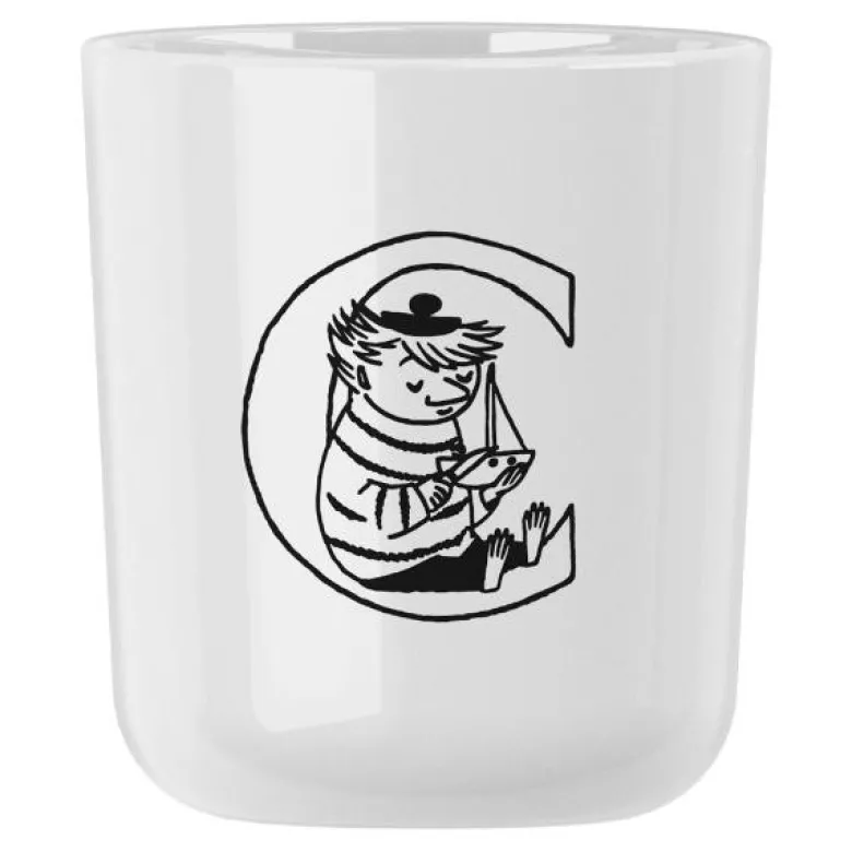Moomin ABC krus C 20 cl hvit