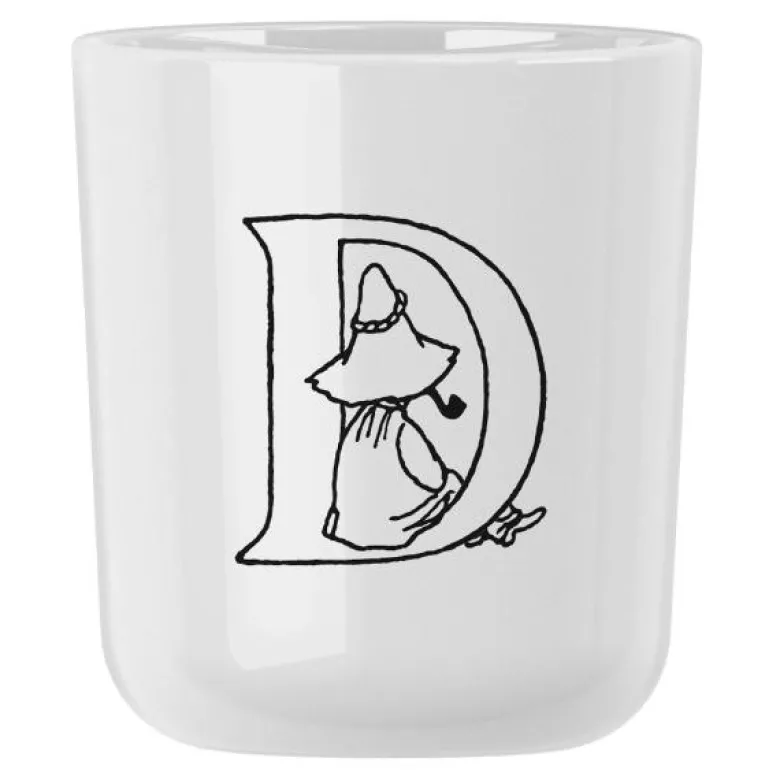 Moomin ABC krus D 20 cl hvit