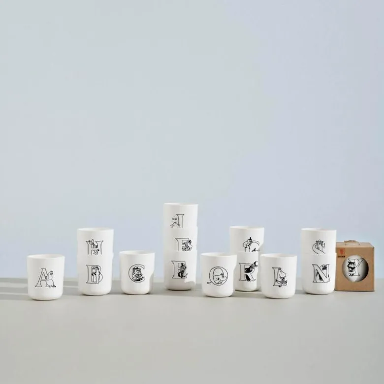 Moomin ABC krus E 20 cl hvit
