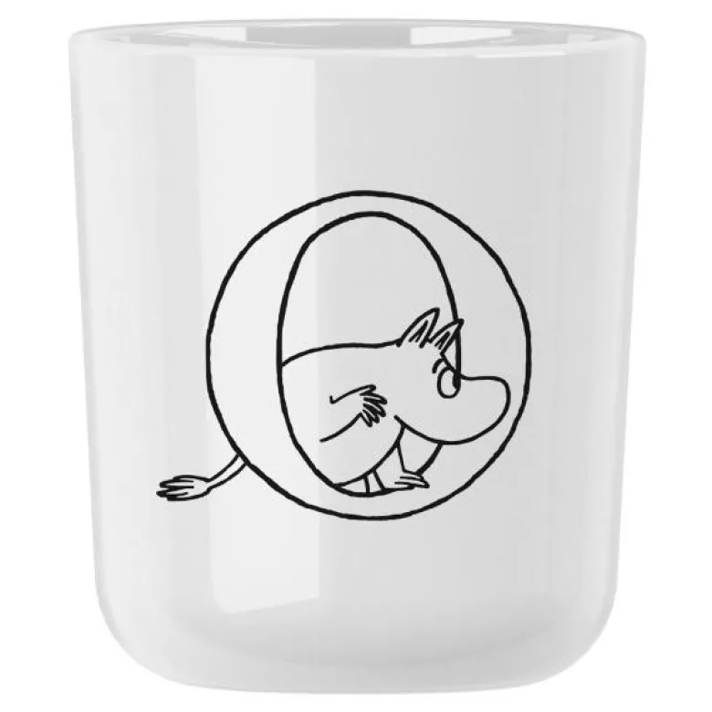 Moomin ABC krus O 20 cl hvit