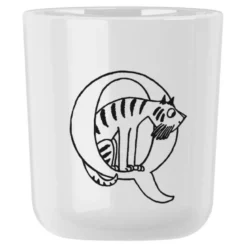 Moomin ABC krus Q 20 cl hvit